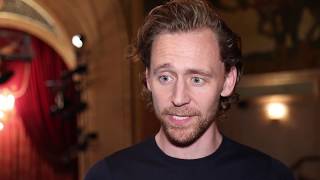 Tom Hiddleston Zawe Ashton and Charlie Cox on Making Their Broadway Debuts in Betrayal [upl. by Nyrak]