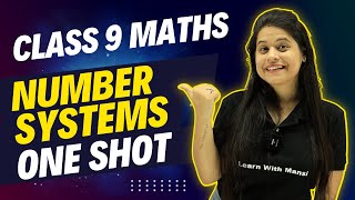 Number System  One Shot  Class 9 Math [upl. by Mariam517]