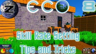 Skill Rate SettingsTips and Tricks  ECO Gameplay 2018  EP 8 [upl. by Naloj]