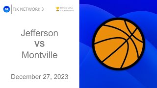 TJK NETWORK 3 PRESENTS Boys Basketball  Jefferson VS Montville Official Tournament Game Broadcast [upl. by Jeromy457]