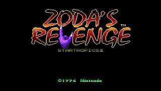 Zodas Revenge StarTropics II NES  Title screen  intro [upl. by Ecylla]