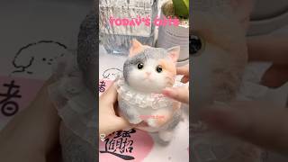 The calico cat is so cuteI wonder who would be willing to take it homecat squishy diy fy [upl. by Imelda]