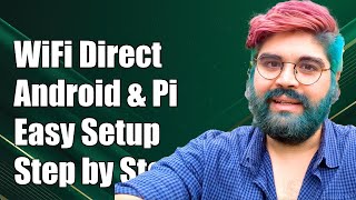 How to Set Up WiFi Direct Connection Between Android and Raspberry Pi 3 [upl. by Ynnam]