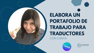 ✅ Cómo elaborar un portafolio interactivo para traductores  Tutorial [upl. by Nagaet]