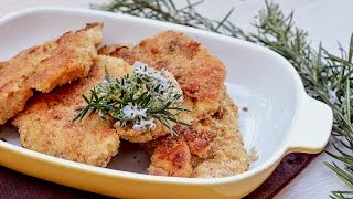 Cotolette di pollo al forno  Ricette che Passione [upl. by Palmira]