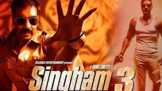 Singham 3 full movie in hindi Ajay Devgan movie [upl. by Saiasi]