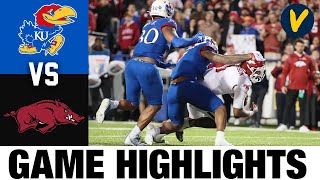 Kansas vs Arkansas  Liberty Bowl  2022 College Football Highlights [upl. by Theurich16]