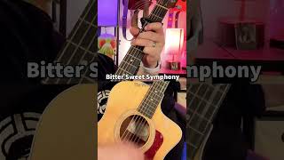 Bitter Sweet Symphony by The Verve Guitar Tutorial shorts guitar music guitarra youtubeshorts [upl. by Royce]