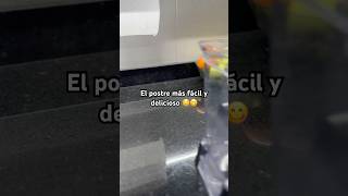 Receta para postre fácil y delicioso 🤩 pay de queso postres recetasfaciles paydequeso foodie [upl. by Callery]