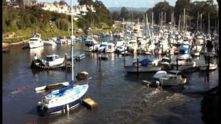 Santa Cruz Harbor Tsunami Surge [upl. by Yhtamit]