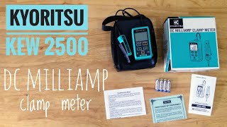 DC MILLIAMP CLAMP METER KYORITSU 2500 KEW 2500 [upl. by Ioves]