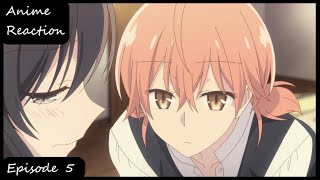 Anime Reaction  Yagate Kimi ni Naru episode 5 やがて君になる [upl. by Ajak387]