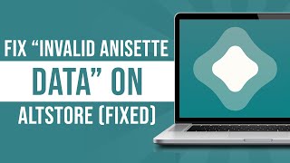 How to Fix “Invalid Anisette Data” on Altstore Tutorial [upl. by Laetitia]