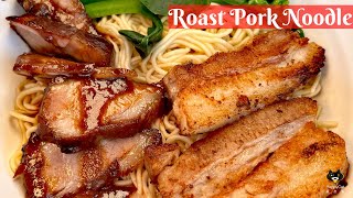 Low Carb Char Siew and Pork Belly  Lye Bo Toss Noodle [upl. by Rather38]