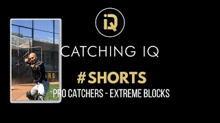 Shorts Extreme Blocking Drills for Catchers  Baseball Catcher Drills [upl. by Utley]