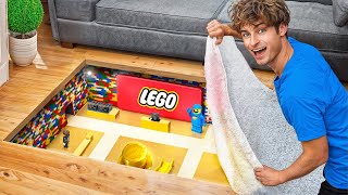 I Built a SECRET Lego Store In My Room [upl. by Daley]