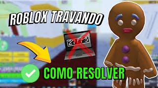 ROBLOX TRAVANDO  COMO RESOLVER PC ou NOTEBOOK 🔥💻 [upl. by Antonella]