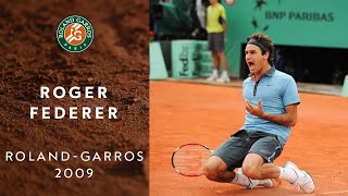 quotThis might be my greatest victoryquot Roger Federer 🏆  RolandGarros 2009 [upl. by Ruhtua611]