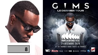 GIMS  CONCERT PARIS LA DÉFENSE ARÉNA  À 8 BILLETS POUR LE SOLD OUT LES [upl. by Magna]