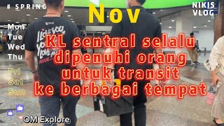 10 KM JALAN STESEN CENTRAL KUALA LUMPUR‼️ Indonisa harus ada tempat seperti KL senctral‼️ [upl. by Atnahsal]