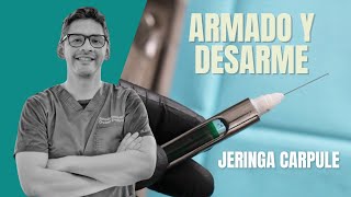 Armado y Desarme de Jeringa Carpule [upl. by Yukio]