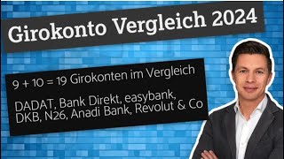 Girokonto Vergleich 2024 für Österreich  910 gratis und günstige Konten im Vergleich [upl. by Neltiak110]