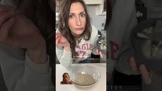 Paleo Brownie 4 ingredient Brownie Bites healthydessert [upl. by Ilac]