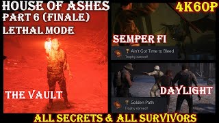 House of Ashes PS5  Gameplay Walkthrough Part 6 ENDING Lethal Mode  The VaultSemper FIDaylight [upl. by Sucul]