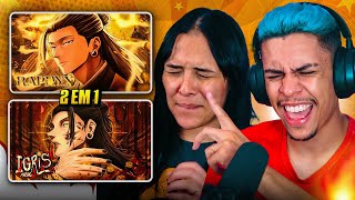 2 EM 1 RAPHYX  IGRIS Suguru Geto Jujutsu Kaisen  Casal Jounin React 🔥 [upl. by Calia838]