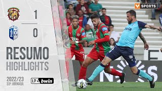 Highlights  Resumo Marítimo 10 FC Vizela Liga 2223 33 [upl. by Ermanno609]