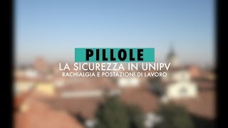 Pillole di Sicurezza  Episodio 1  Postura e rimedi [upl. by Surtimed]