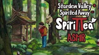 ASMR ⛩️ This is the Spirited Awayesque Game I Didnt Know I Needed 🍵 Spirittea [upl. by Llezniuq39]