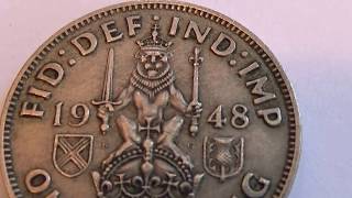 A 1948 Old Georgivs VI History Coin [upl. by Ahsela208]