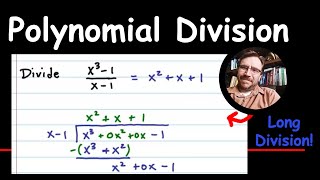 Polynomial Long Division with Placeholders  x31x1 Algebra [upl. by Yendroc]