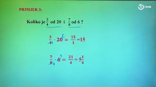 Domaća zadaća za 7 razred Matematika  Množenje razlomaka [upl. by Attenyt314]