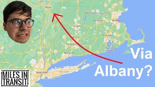 I Took The Stupidest Amtrak Route From NYC to Boston [upl. by Meaghan]