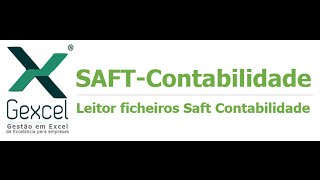 GexcelApp Saft Contabilidade [upl. by Pliske300]