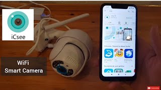 iCSee App WiFi Smart Camera Setup [upl. by Helli]