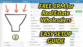 Simple amp FREE Podio Setup Guide for Real Estate Wholesaling [upl. by Ches]