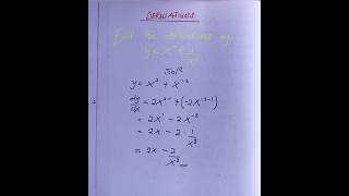 derivative of yx21x2 [upl. by Leonidas]