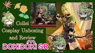 Genshin Impact Collei SR Cosplay unboxing and review  Dokidoki Cosplay [upl. by Reta530]