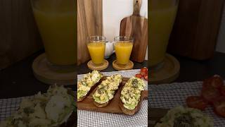 Tartine avocat et œuf [upl. by Qahsi]