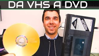 CONVERSIONE da VHS a DVD o FILE DIGITALE in TOTALE AUTONOMIA [upl. by Jaime676]