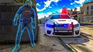 Invisible Man Embarrassing Cops in GTA 5 RP [upl. by Alverson]