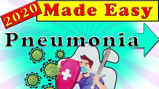 Pneumonia causes symptoms diagnosis treatment pathology MADE EASY [upl. by Frederica453]