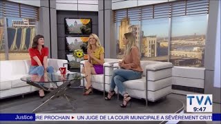 Annie Soleil Proteau Entrevue avec Sara Maude Beauchene 2018 [upl. by Conney]