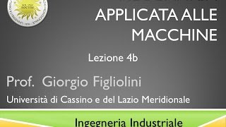 Meccanica applicata alle macchine Lezione 4b [upl. by Tima]