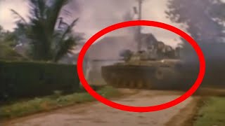 90mm Gun Main Battle Tank Survives Direct Hit  The M48 [upl. by Tdnarb]