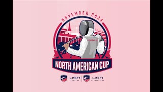 B4  Cadet Womens Epee  T8 WAT C W v TOLSMA C  November NAC  Louisville KY  2024 [upl. by Weld]