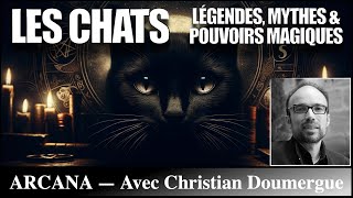 Les Chats  légendes mythes amp pouvoirs magiques  Avec Christian Doumergue [upl. by Meeharb200]